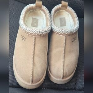UGG Classic Tan Suede Slippers